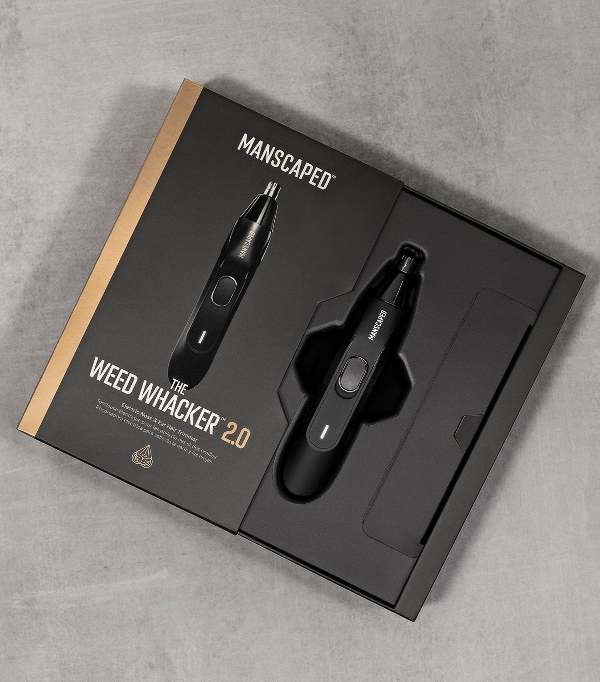 MANSCAPED The Weed Whacker 2.0 Nose & Ear Trimmer