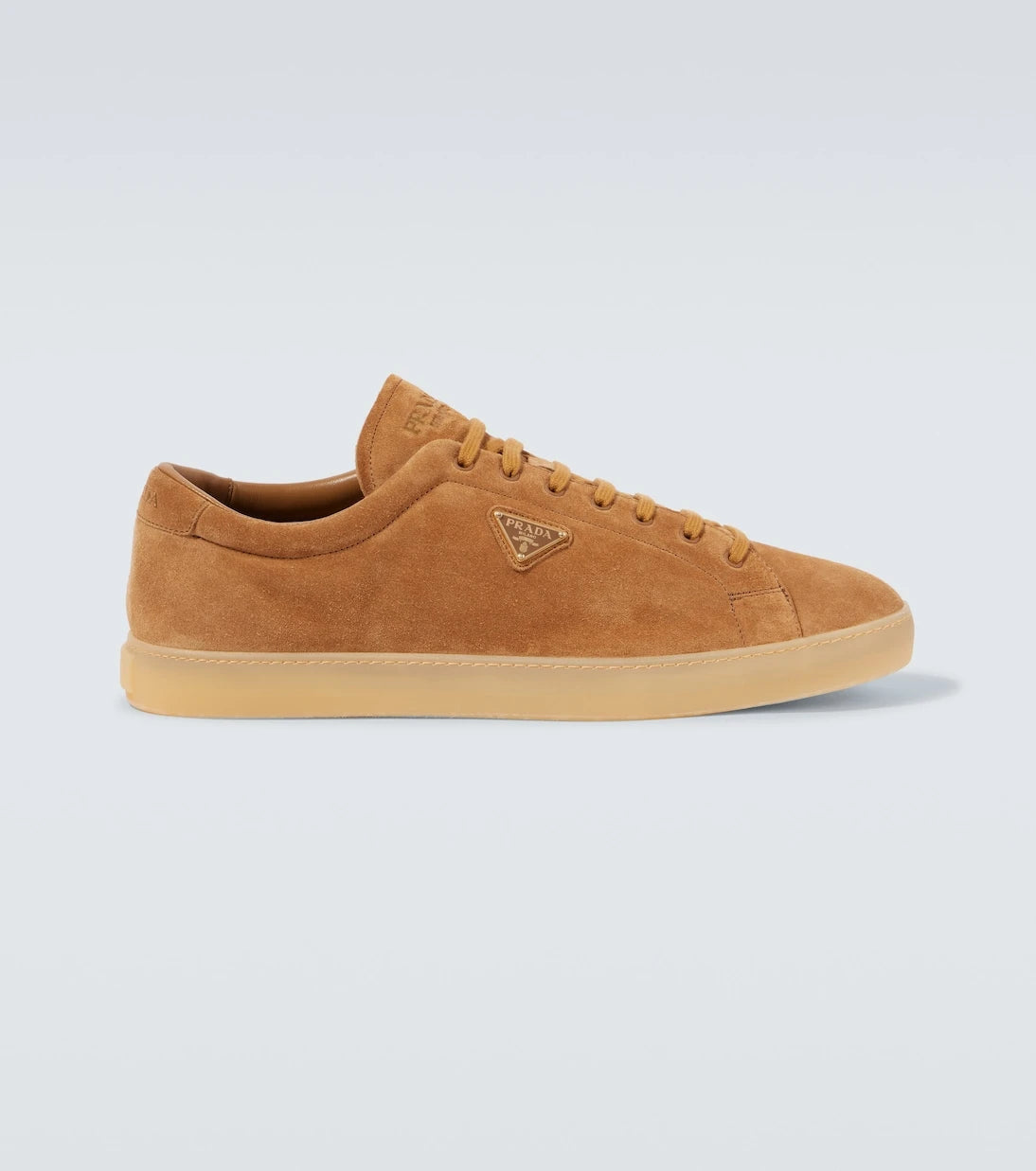 Prada - Logo suede sneakers