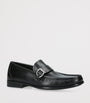 Salvatore Ferragamo Leather Caspian Loafers