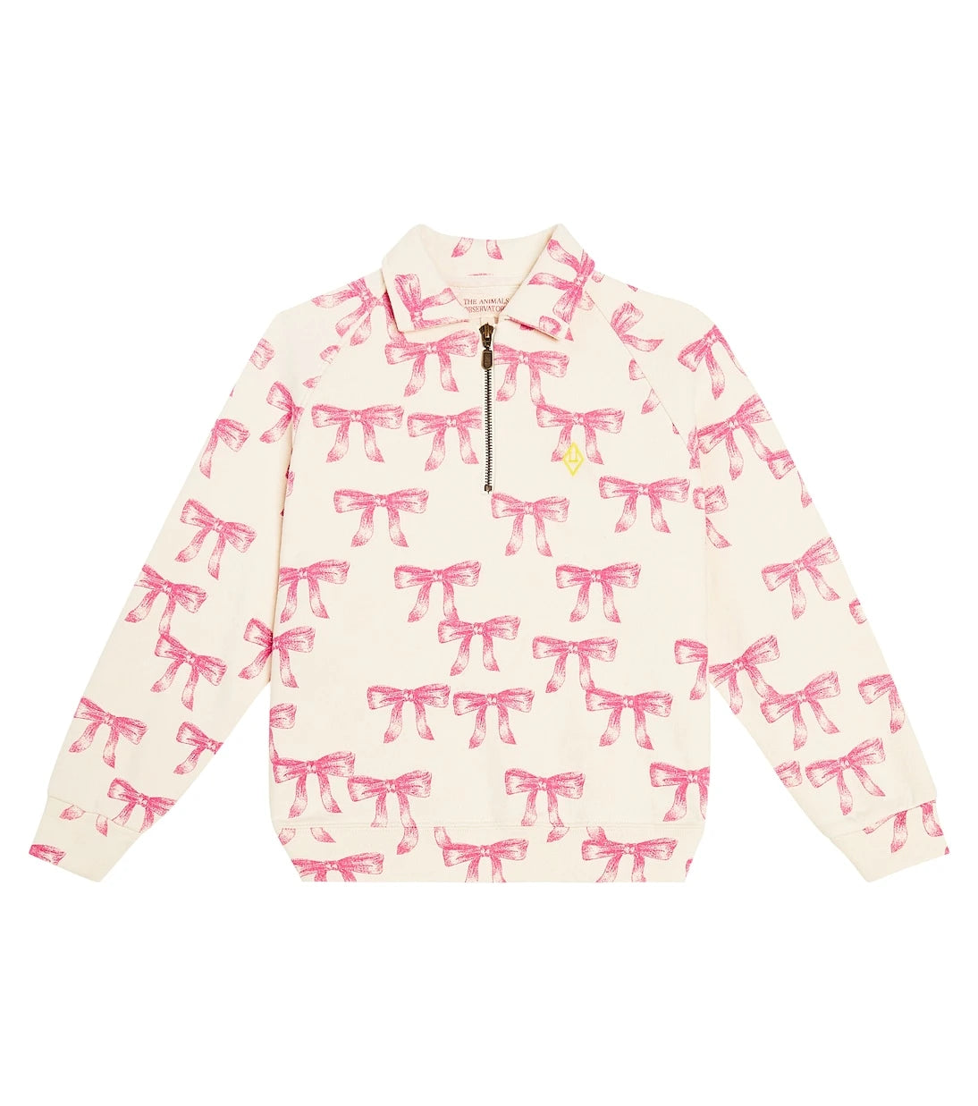 The Animals Observatory - Seahorse cotton polo sweater