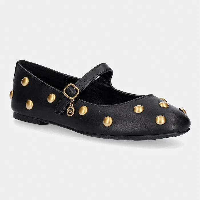 MICHAEL Michael Kors балеринки от кожа Nellie Flex Ballet