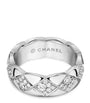White Gold and Diamond Coco Crush Ring