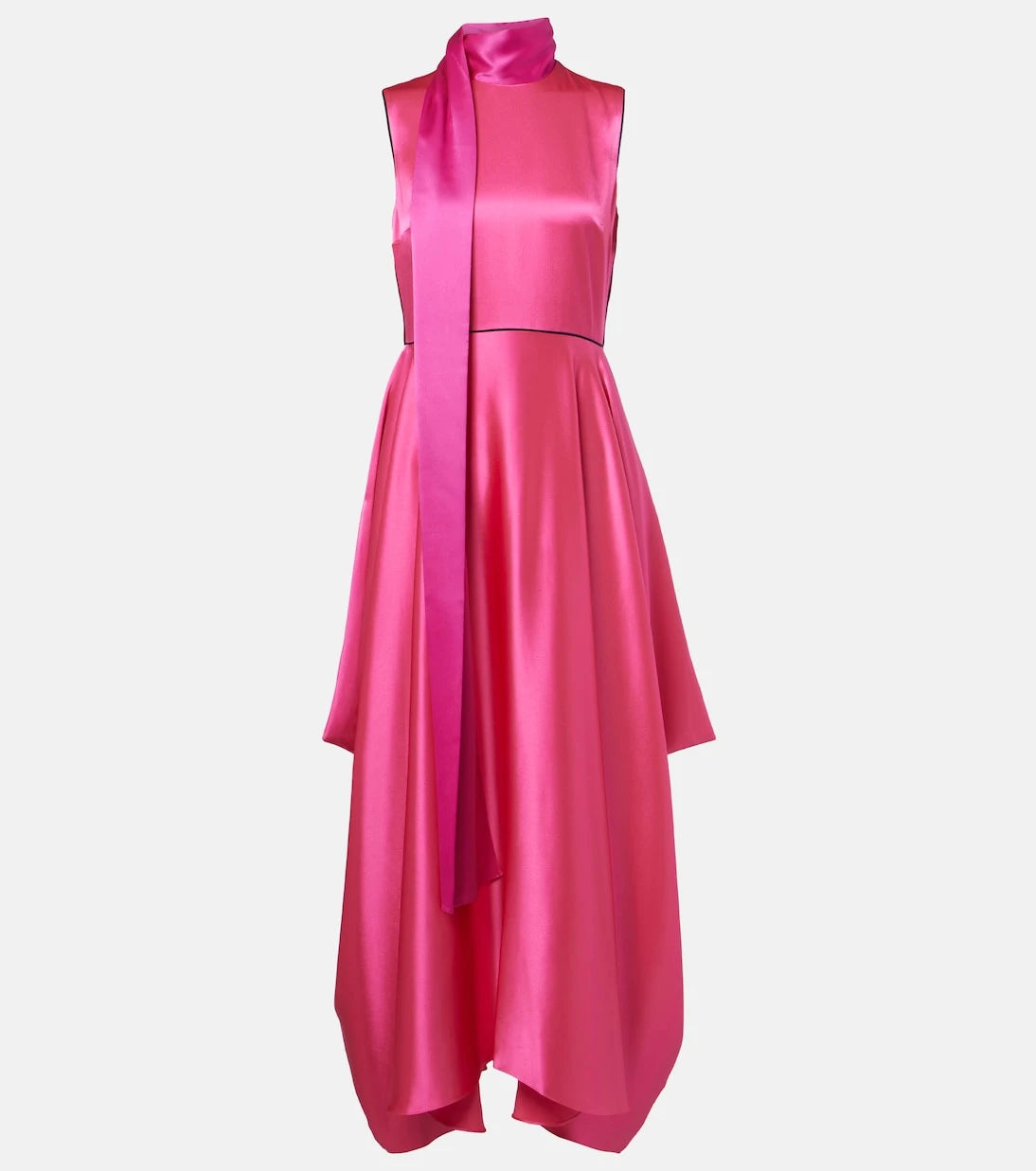 Roksanda - Aela scarf-detail satin gown