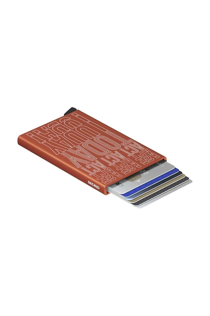 Secrid Cardprotector Laser Orange Cüzdan