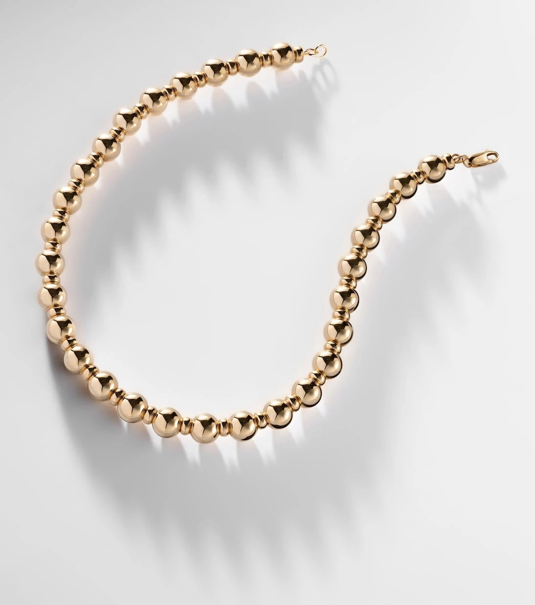 Roxanne First - Puffy Pop 14kt gold necklace