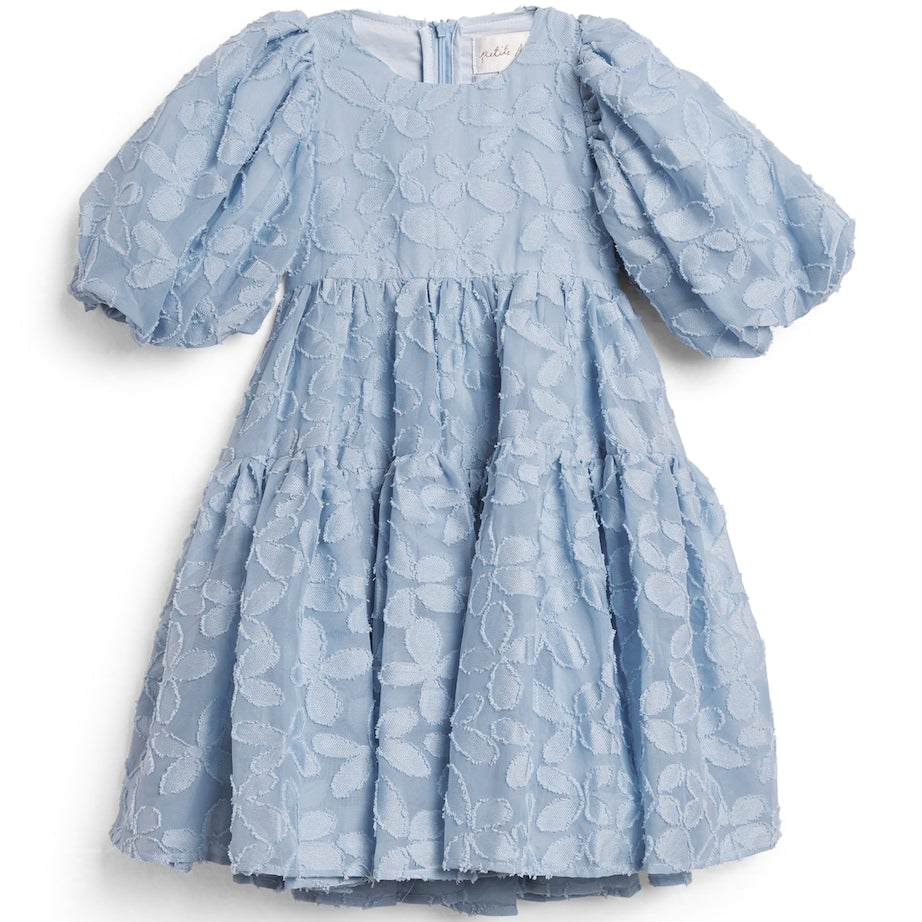 Blue Agnes Babydoll Dress (4-16 Years)