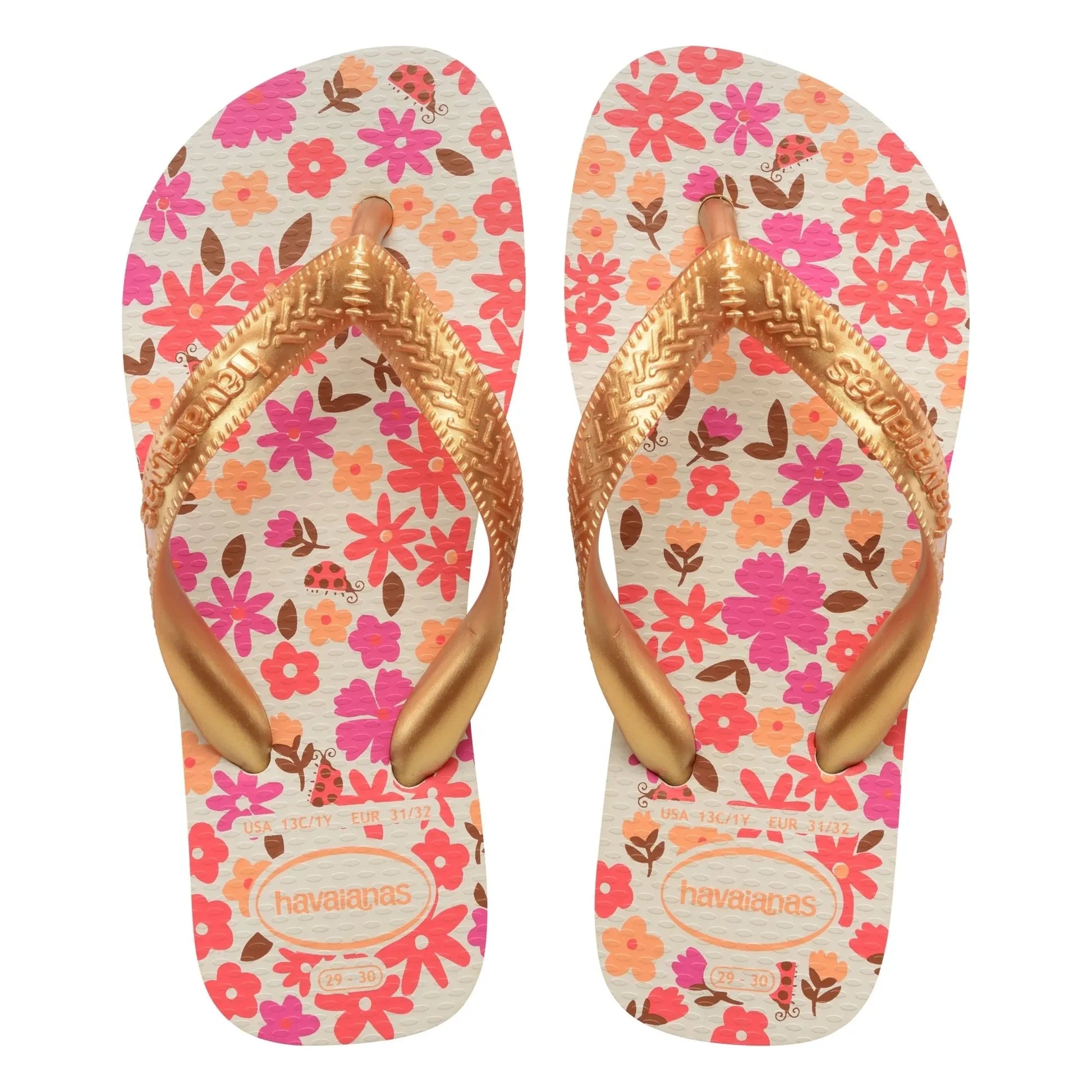 Havaianas - Flores flip-flops | Beige