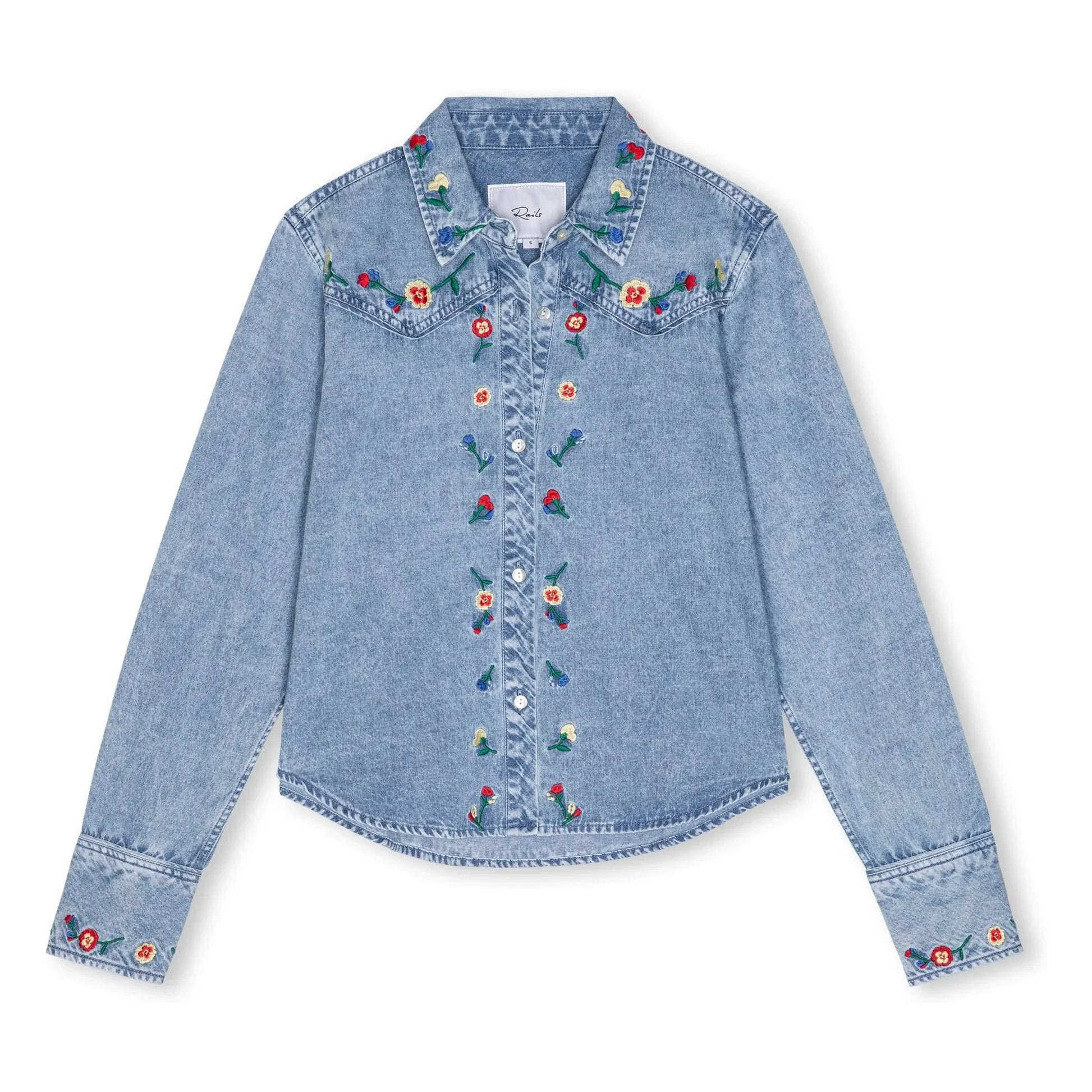Rails - Bari Cotton shirt | Indigo