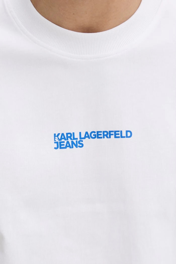 Karl Lagerfeld Jeans erkek pamuklu tişört