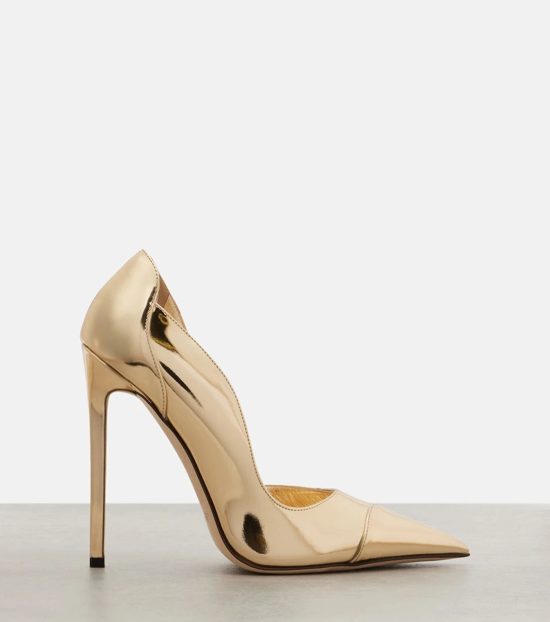 Jimmy Choo - Brigitte mirrored leather pumps