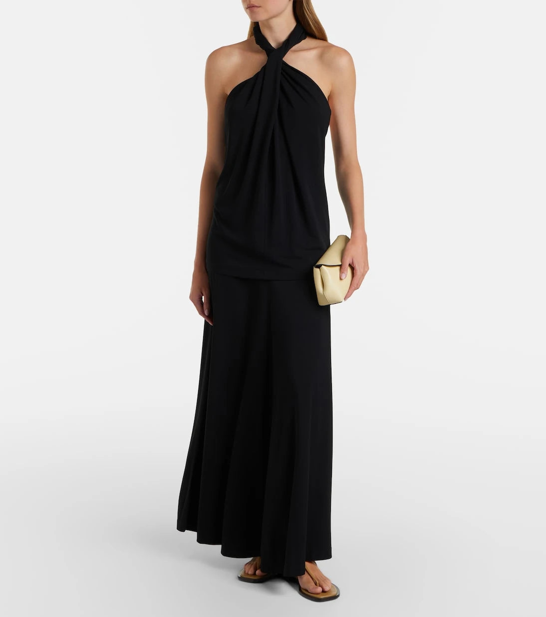 Toteme - Jersey maxi skirt