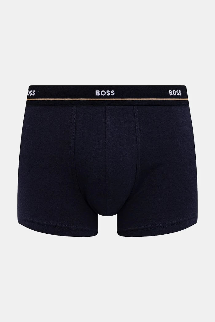 BOSS Erkek Pamuk ve Elastan Boxer Trunk 5P Essential 5’li