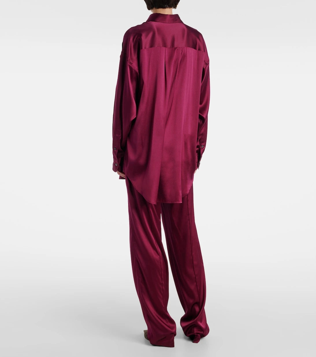 Tom Ford - Silk-blend satin shirt