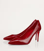 Christian Louboutin Red Sporty Kate Patent Leather Pumps 85