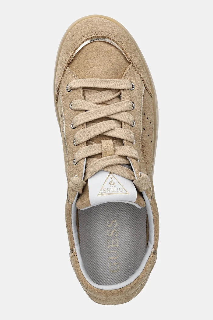 Велурени маратонки Guess JHELL