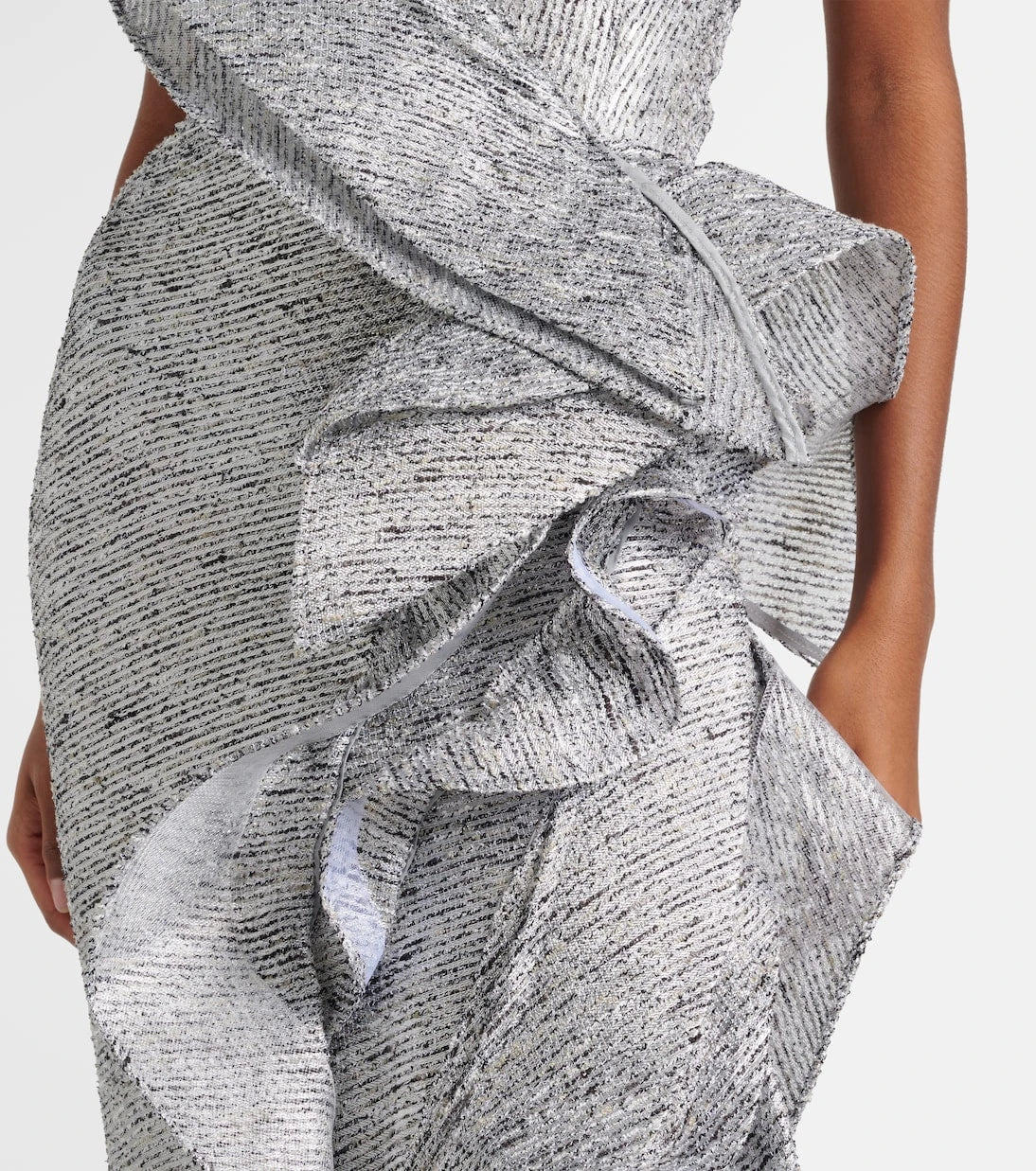 Maticevski - Satellite Wave ruffled gown