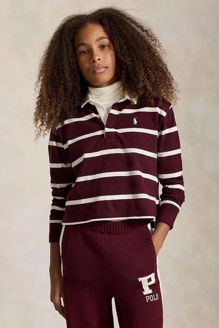 Polo Ralph Lauren çocuklar için pamuklu polo yaka tişört