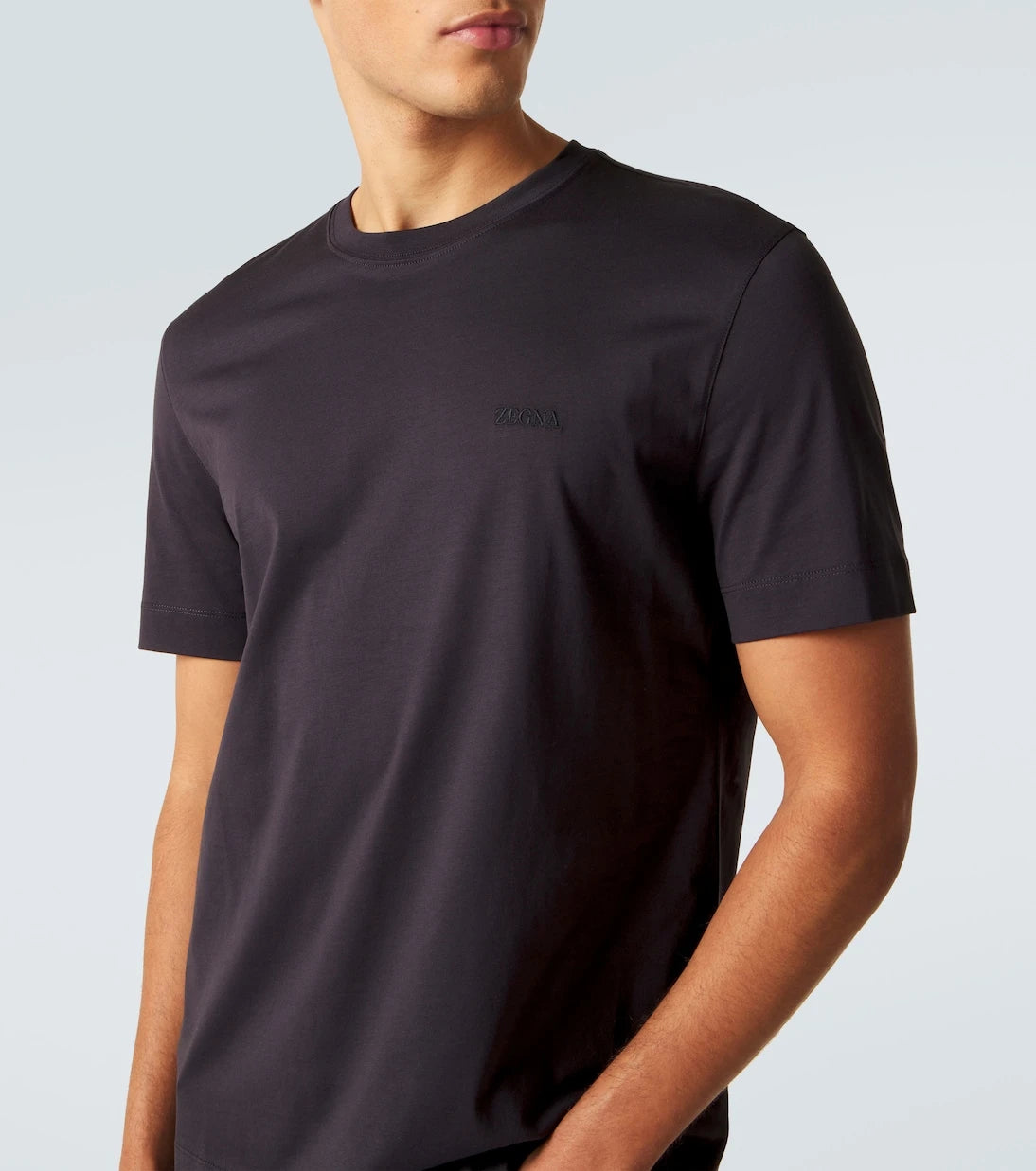 Zegna - Logo cotton jersey T-shirt