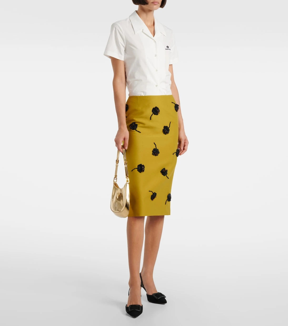 Shushu/Tong - Logo cotton shirt