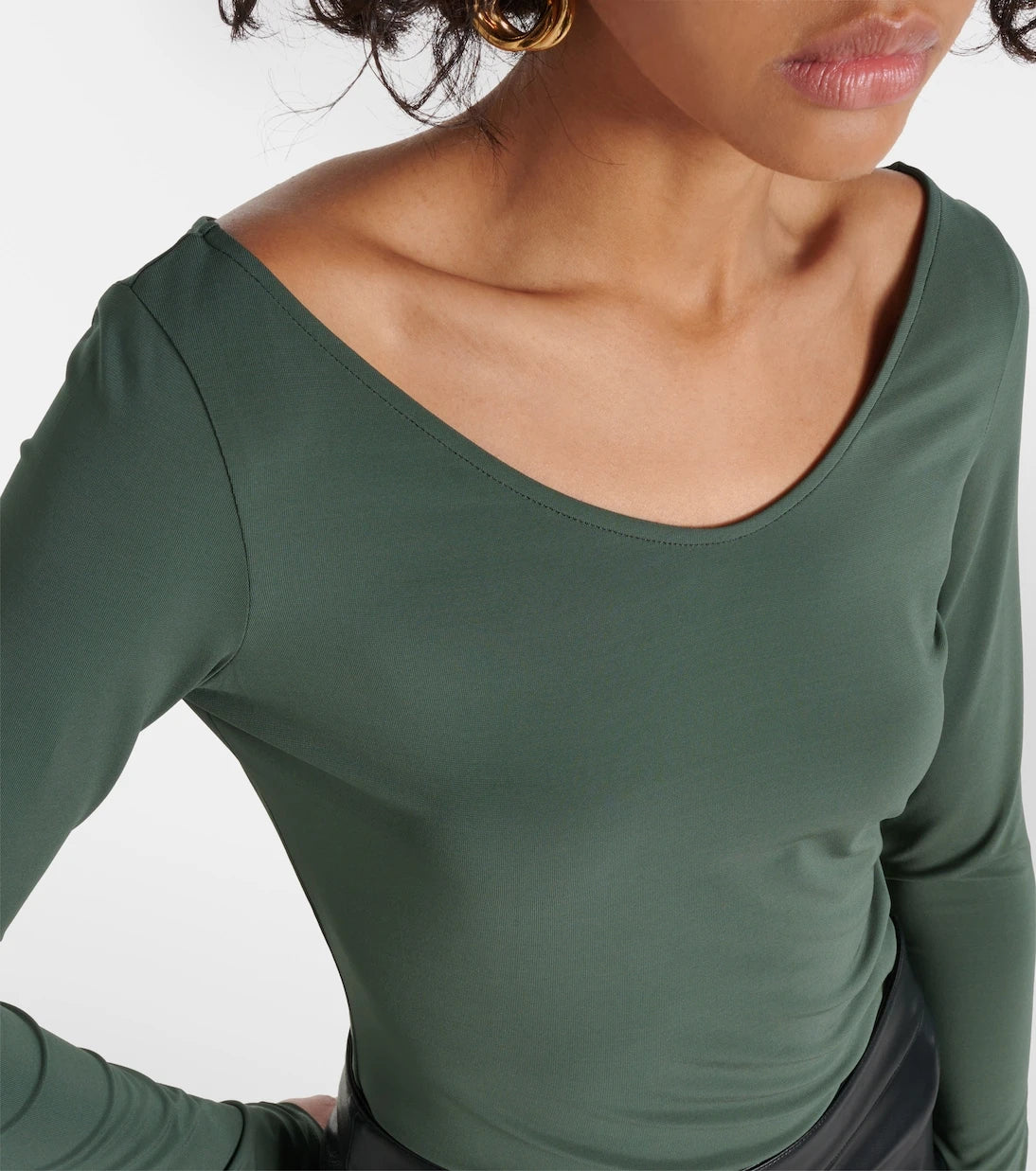 Max Mara - Ragazza jersey crêpe top