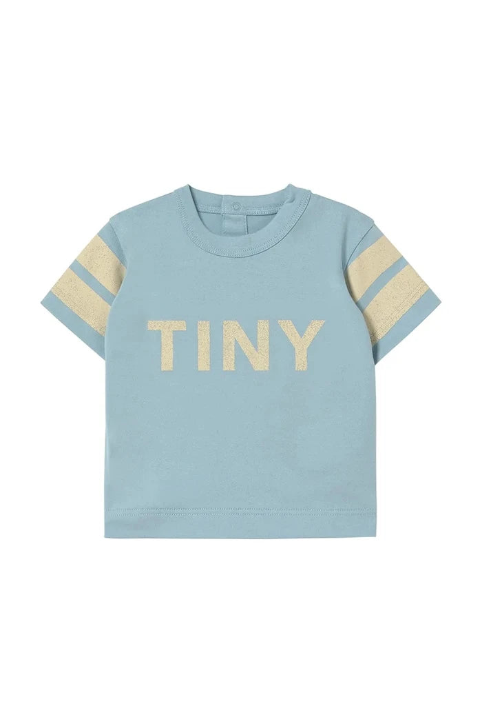 Tinycottons STRIPES LOGO BABY TEE Bebek Pamuklu Tişört