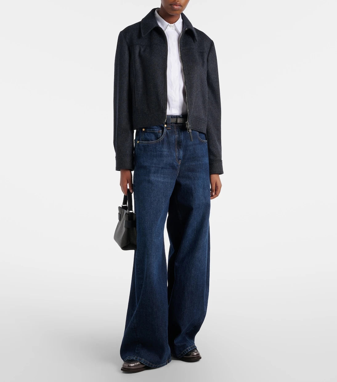 Brunello Cucinelli - Monili cotton-blend top