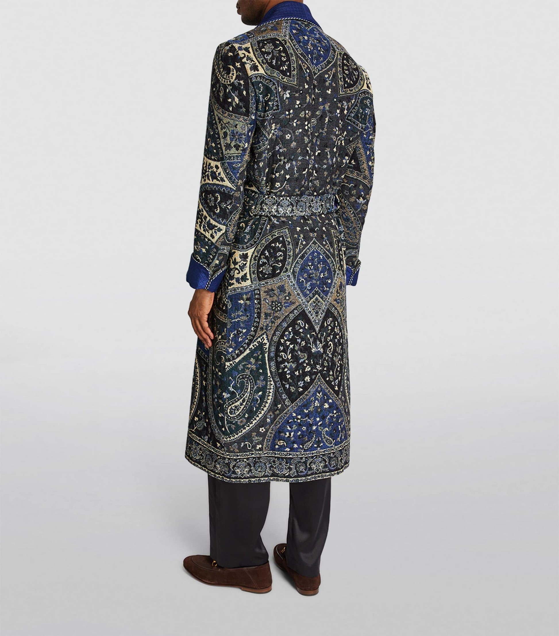 Paisley Jacquard Dressing Gown