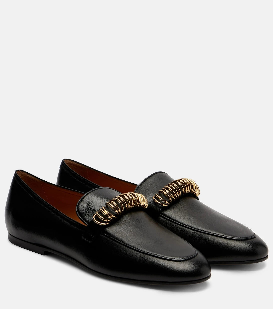Tod's - Embellished leather loafers