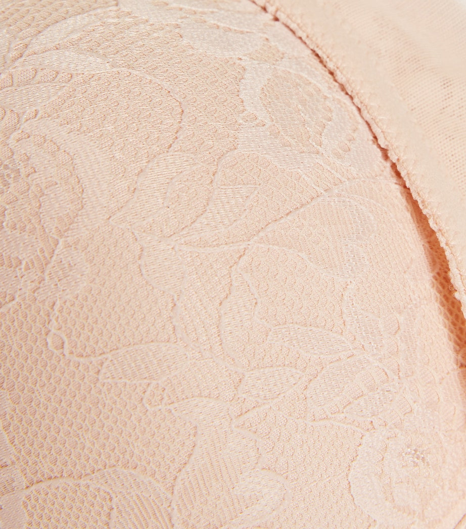 Nude Moulded Rosessence Half-Cup Bra