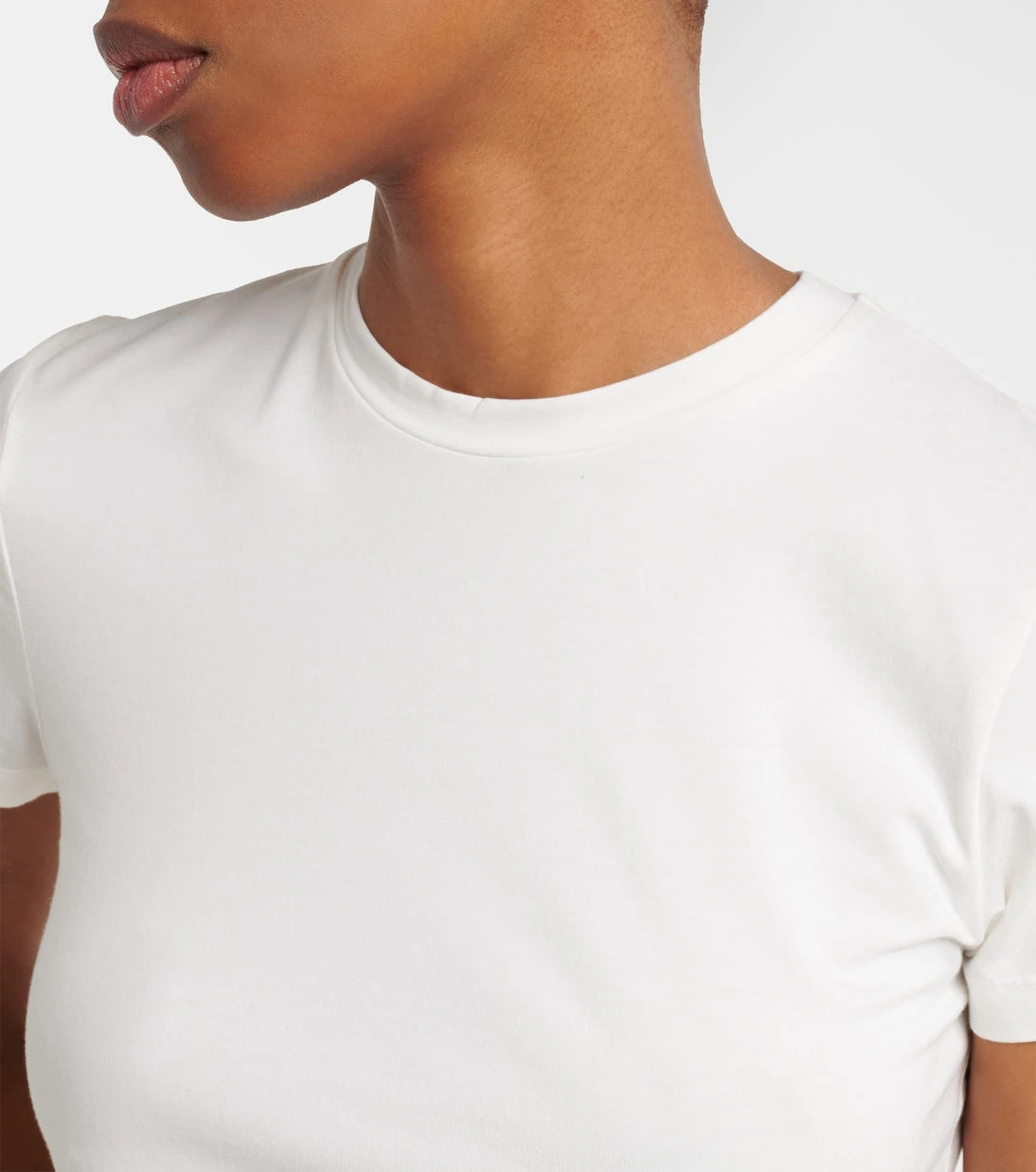 Slvrlake - Fitted cotton-blend T-shirt