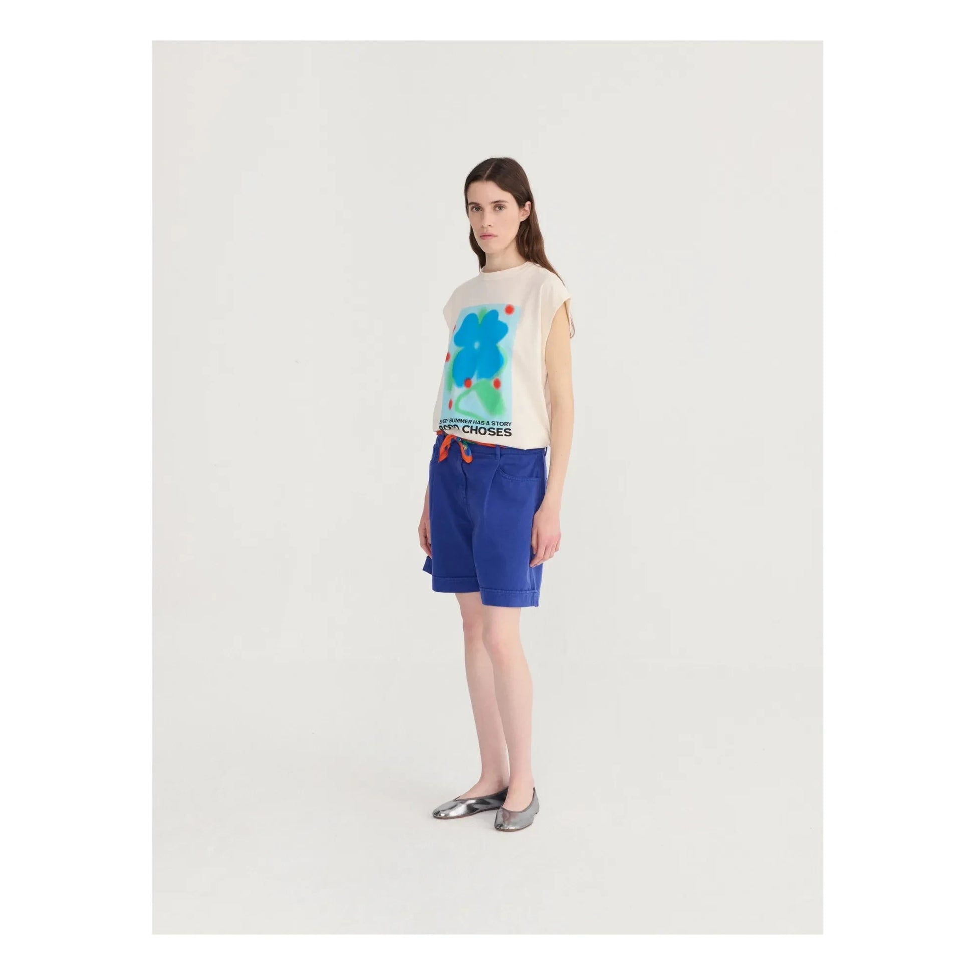 Bobo Choses - Organic cotton Bermuda shorts | Blue