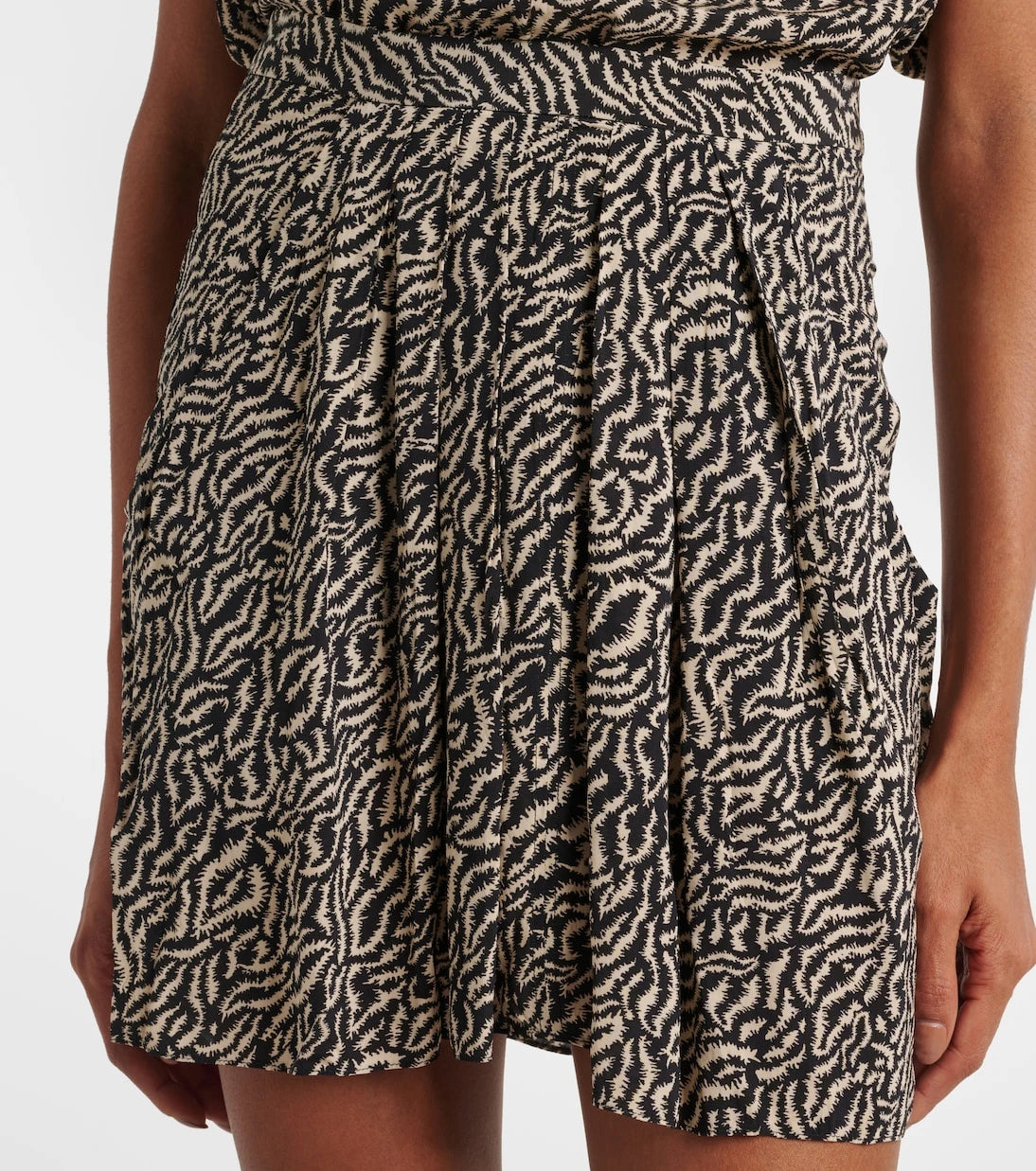 Marant Etoile - Violaine printed miniskirt