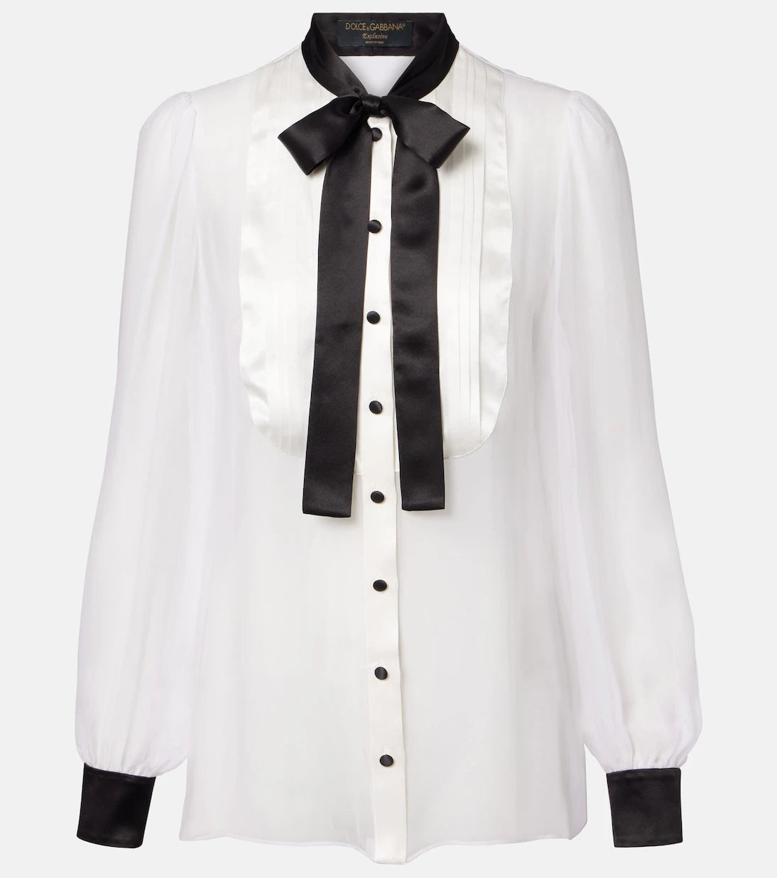 Dolce&Gabbana - Sheer silk blouse