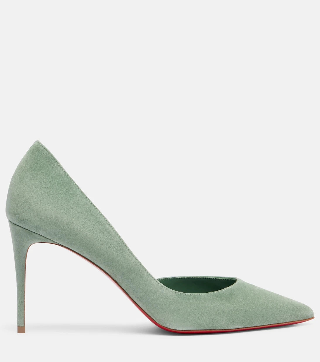 Christian Louboutin - Iriza 85 suede pumps