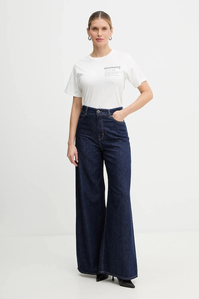 Памучна тениска Weekend Max Mara TENUE
