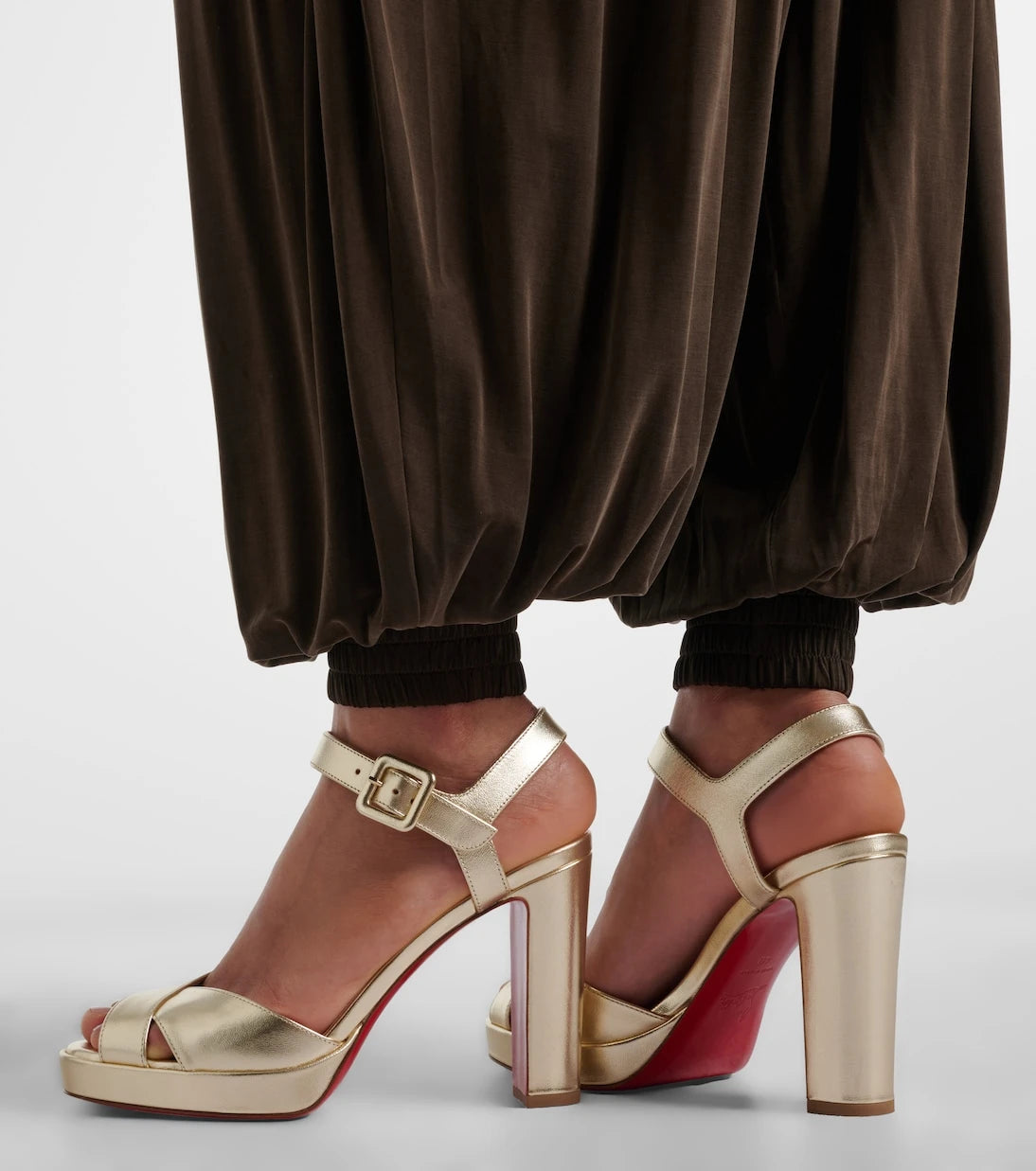 Christian Louboutin - Cora leather sandals