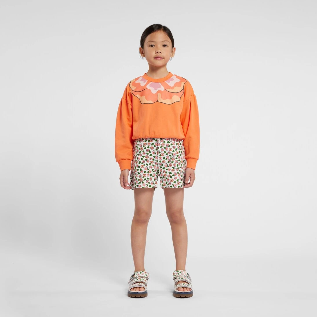 Kenzo Kids - Printed cotton-blend jersey sweatshirt