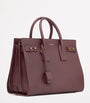 Burgundy Small Sac de Jour Tote Bag