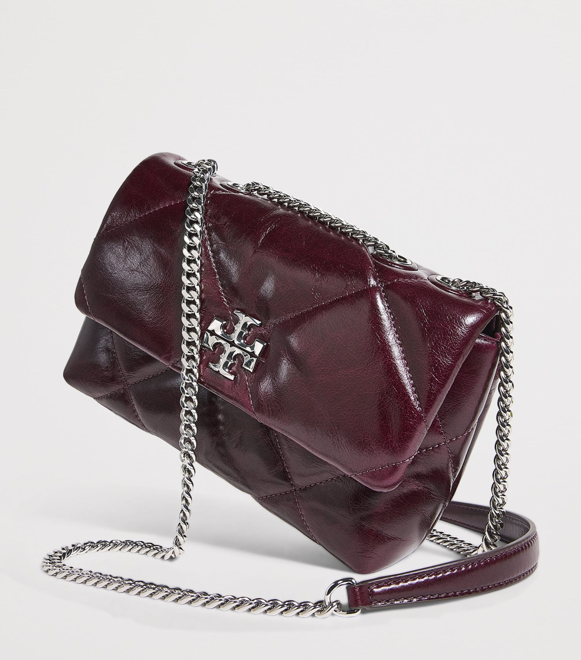 Small Leather Quilted Kira Shoulder Bag