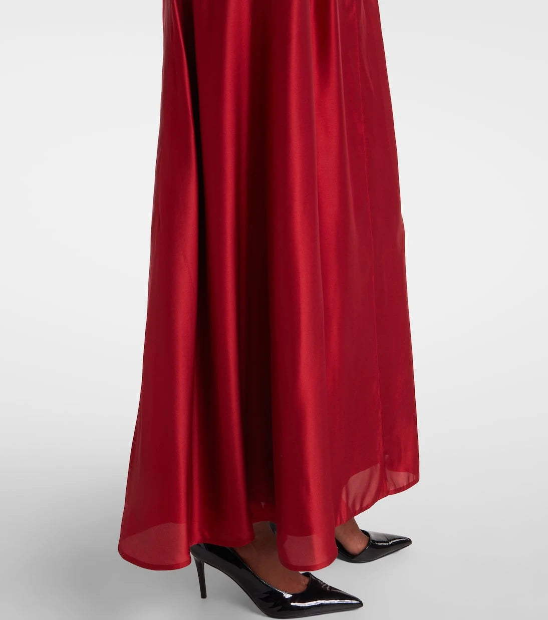 Khaite - Syd satin maxi dress