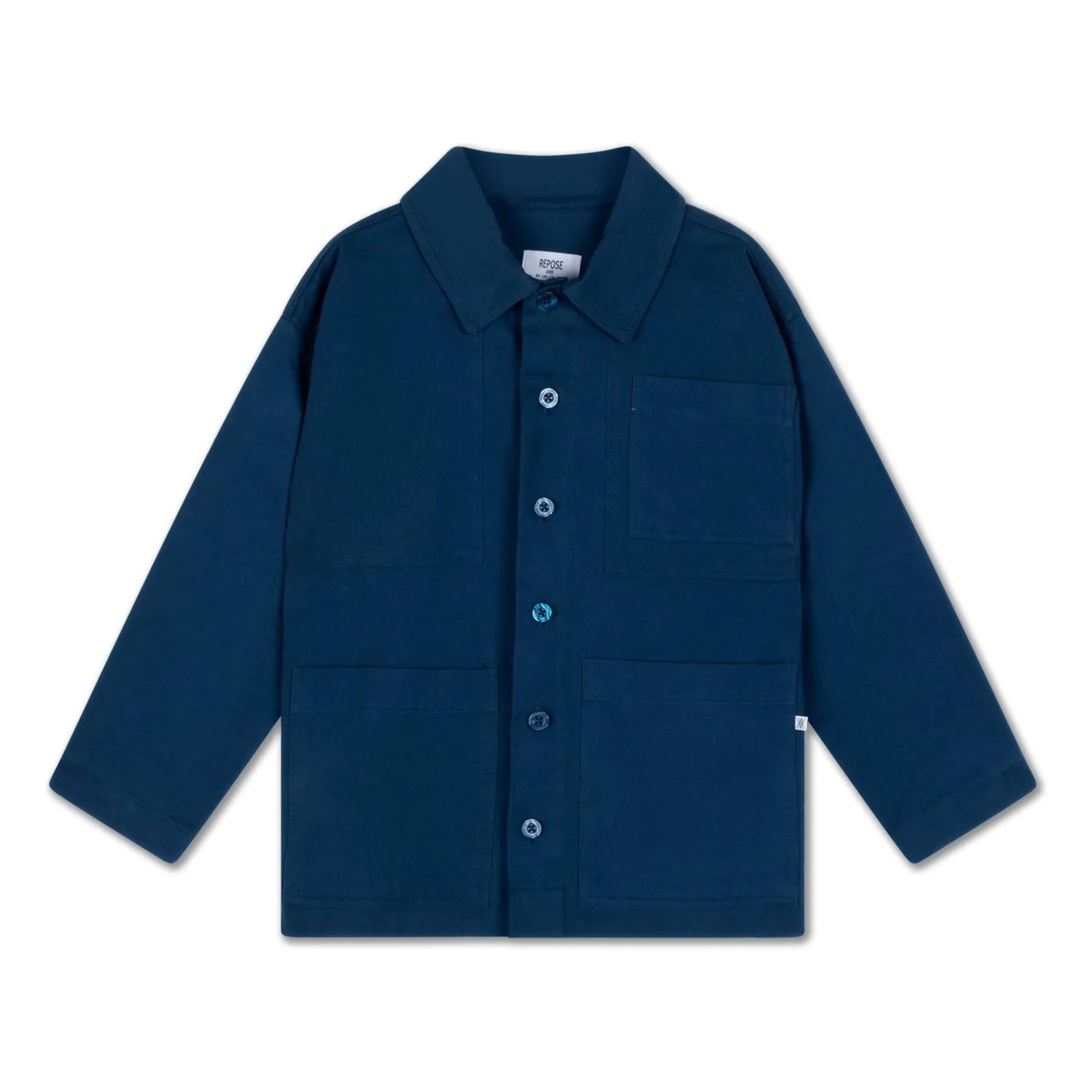 Repose AMS - Organic cotton workwear jacket | Dark Blue