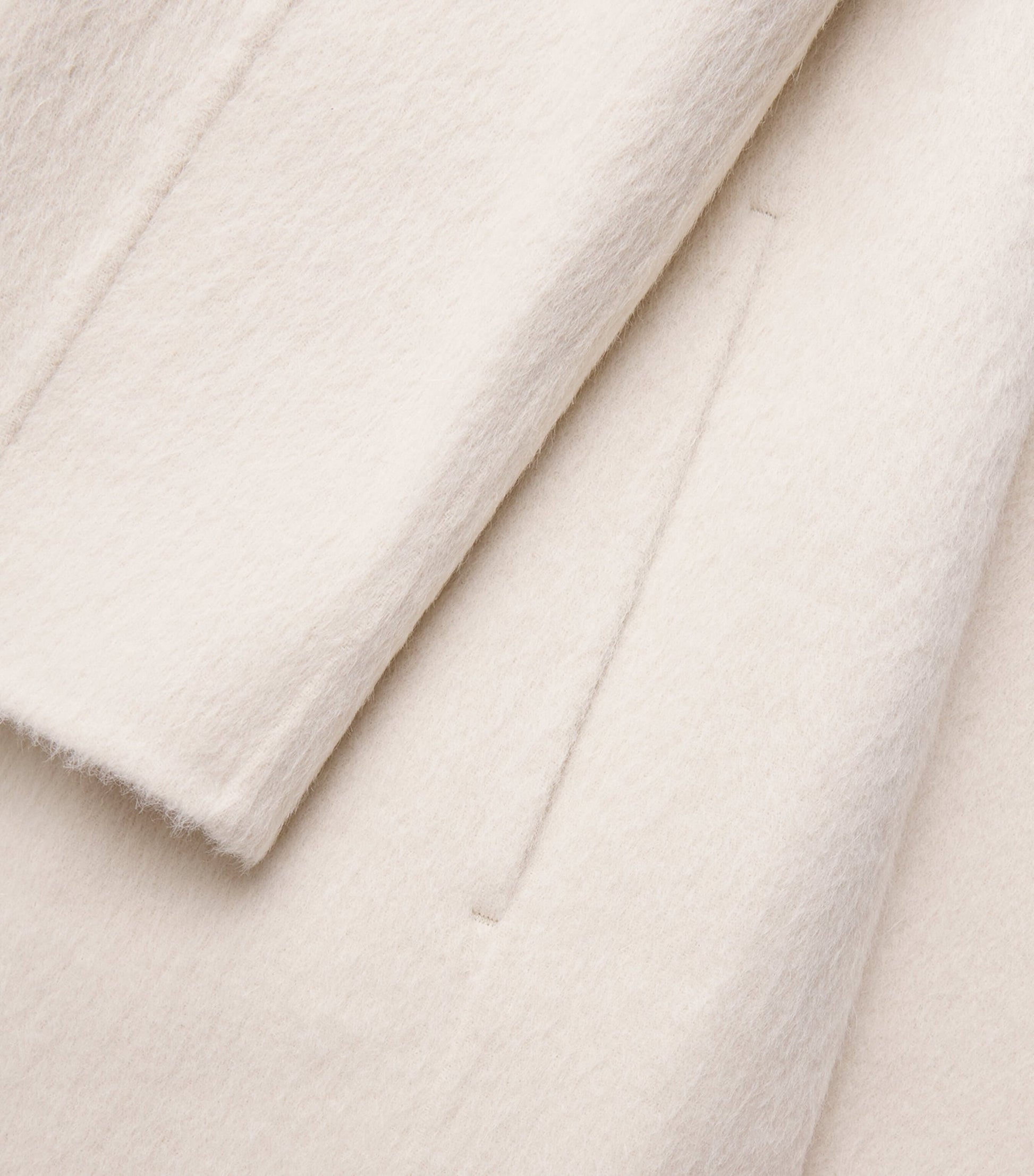 Joseph Beige Alpaca-Wool-Silk Yves Coat