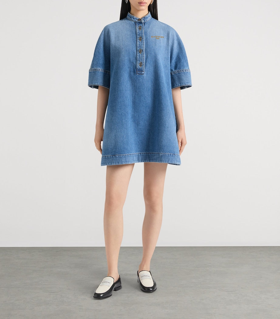 Givenchy Blue Denim Mini Dress