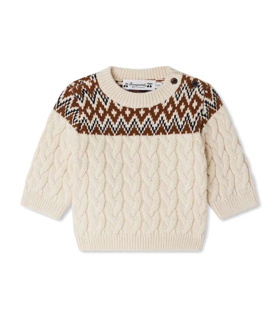 Wool-Cotton Joshua Sweater (6-18 Months)