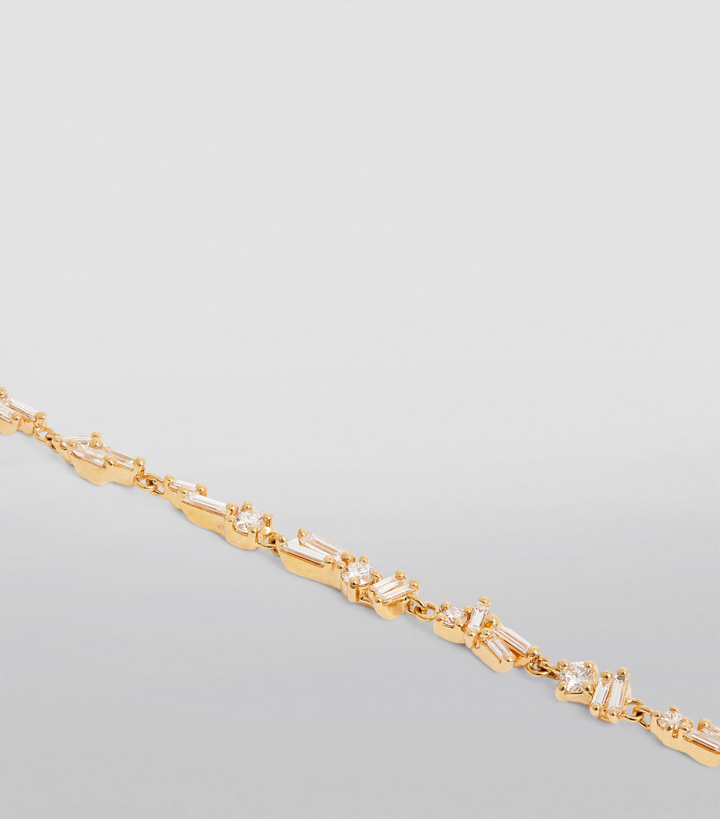 Yellow Gold and Diamond Classic Sparkler Bracelet