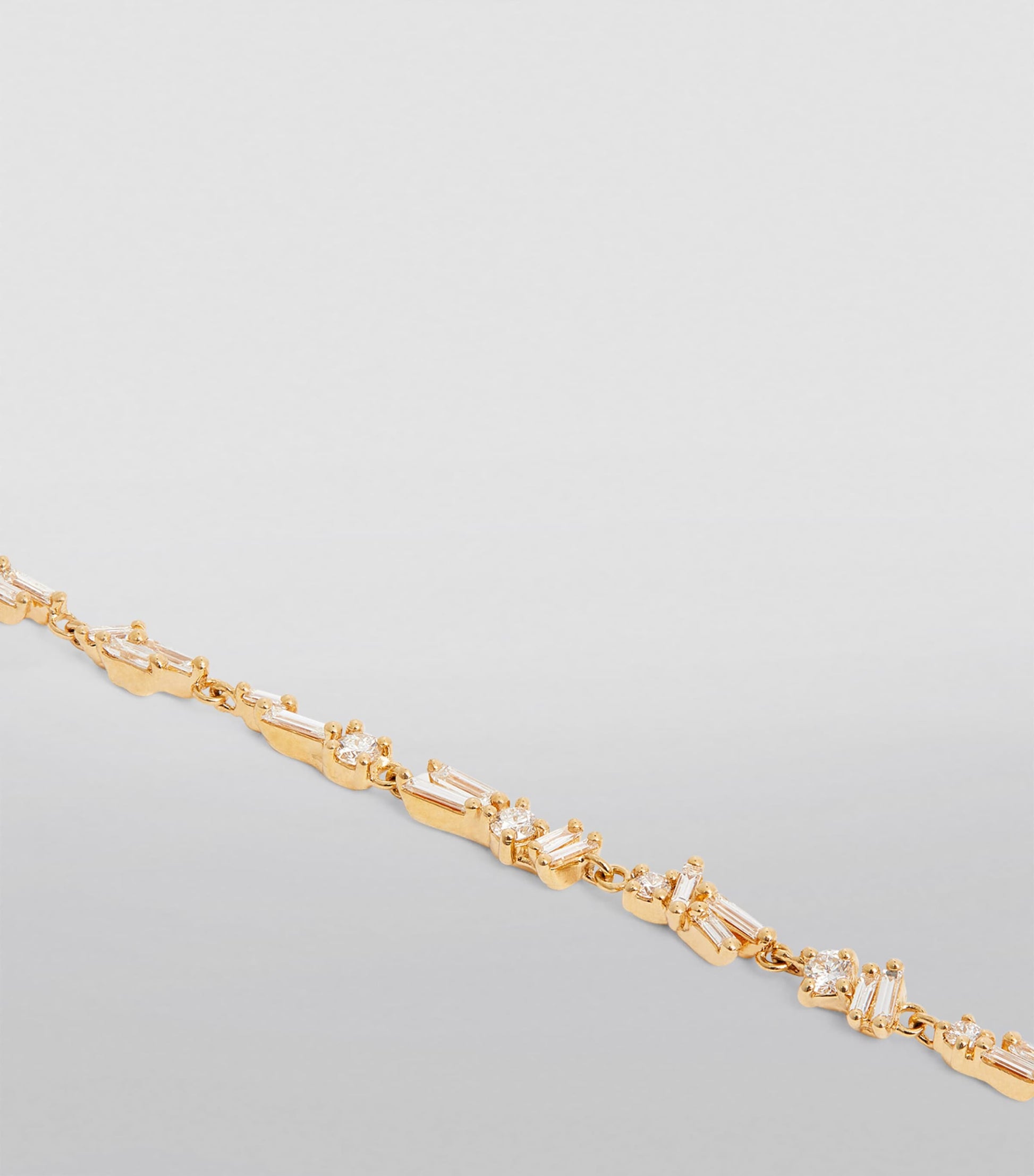 Yellow Gold and Diamond Classic Sparkler Bracelet