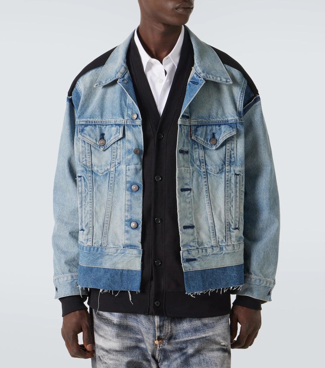 Junya Watanabe - x Levi's® jersey and denim jacket