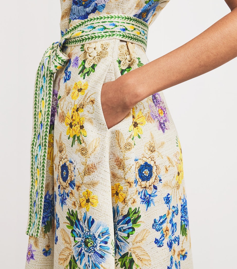 Multi Chima Shirt Mini Dress