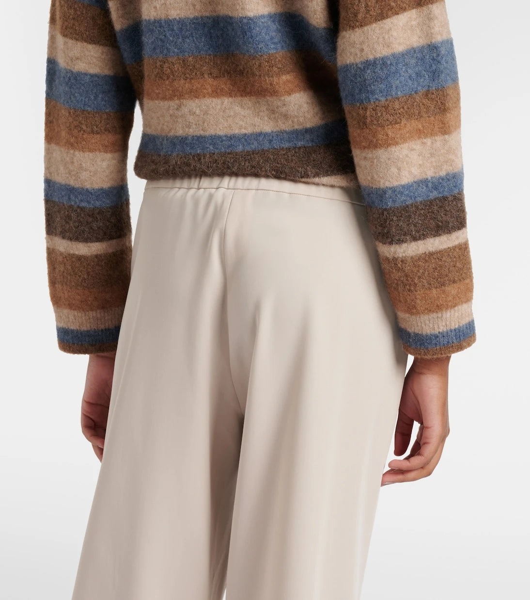 'S Max Mara - Margenta virgin wool straight pants