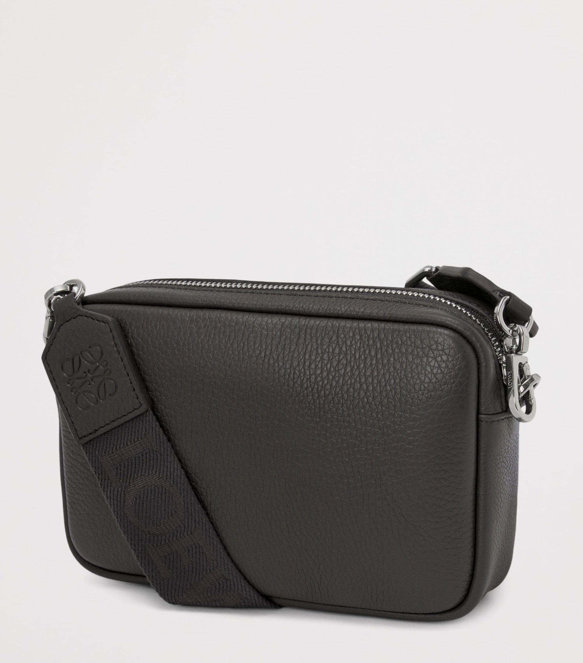 LOEWE Small Leather Pebble Messenger Bag